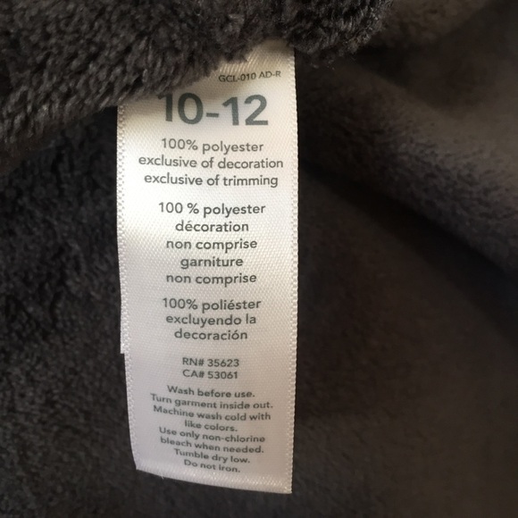 Unisex warm cozy pull-on fuzzy jogger Sz 27x26 - Picture 8 of 8